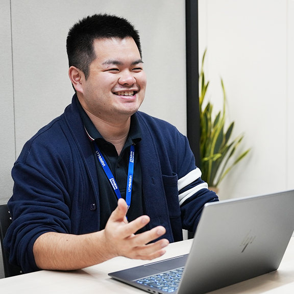 インタビュー写真