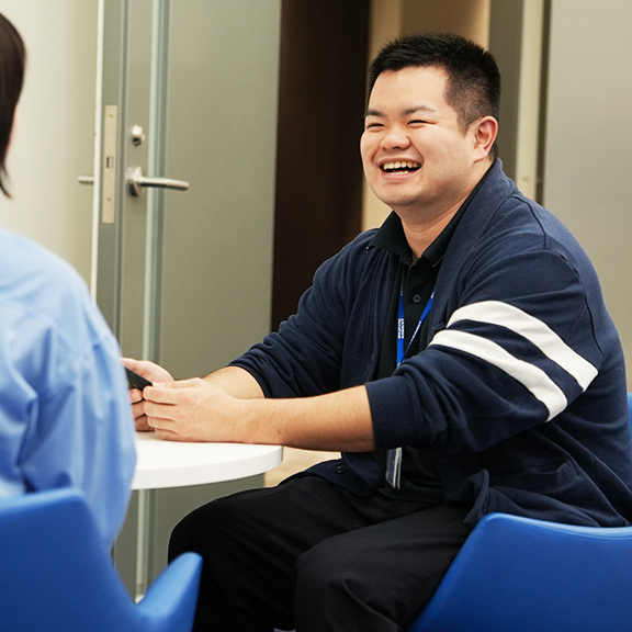 インタビュー写真